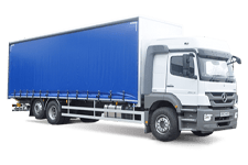 Car Hire Gorleston - 26 Tonne Curtain Side Truck - Truck hire Gorleston