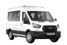 Car Hire Gorleston - Ford Minibus - Accommodates 12 Passengers - Minibus hire Gorleston