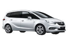 Car Hire Gorleston - Vauxhall Zafira 7-Seater - Minibus hire Gorleston